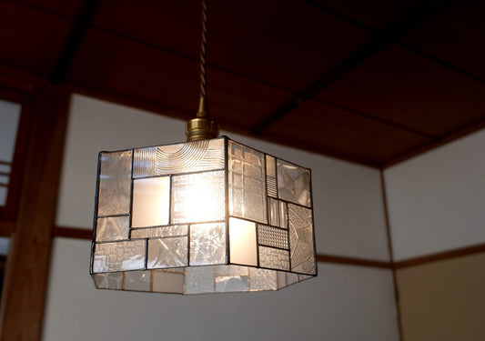 54- パッチワーク ※古ガラス