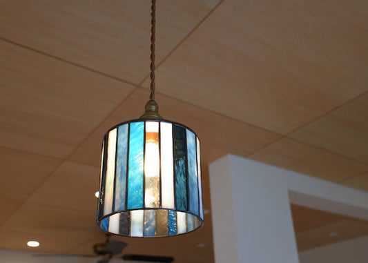 8- ストライプ / 青